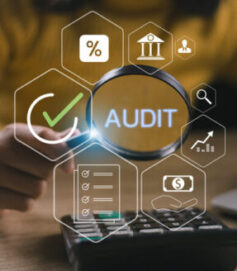 Examination and evaluation of the financial statement of an organization; income statement, balance sheet, cash flow statement.